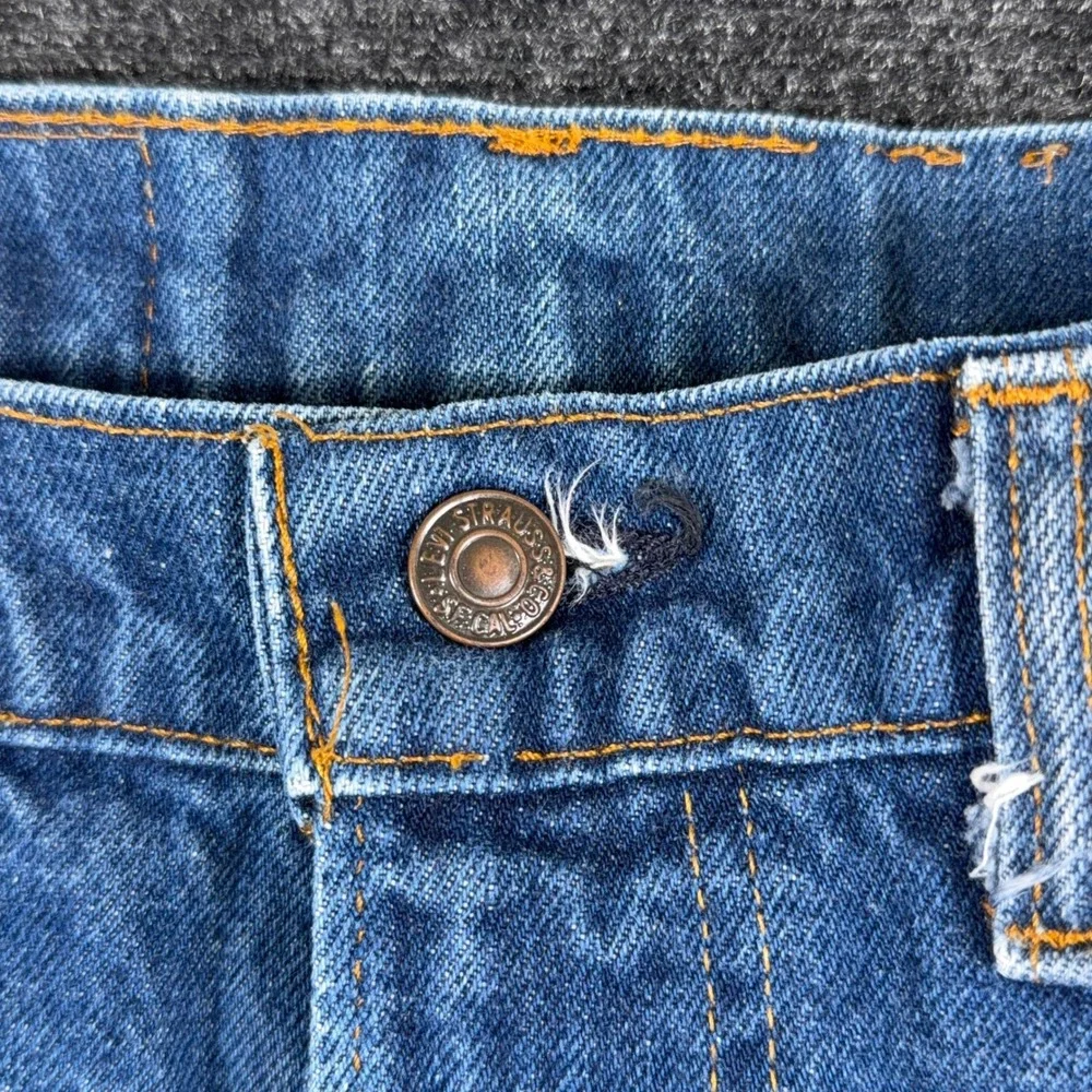 Levi's 517 Bootcut Jeans Vintage 80s Made in USA Denim W34‎ L36 Medium Wash Blue